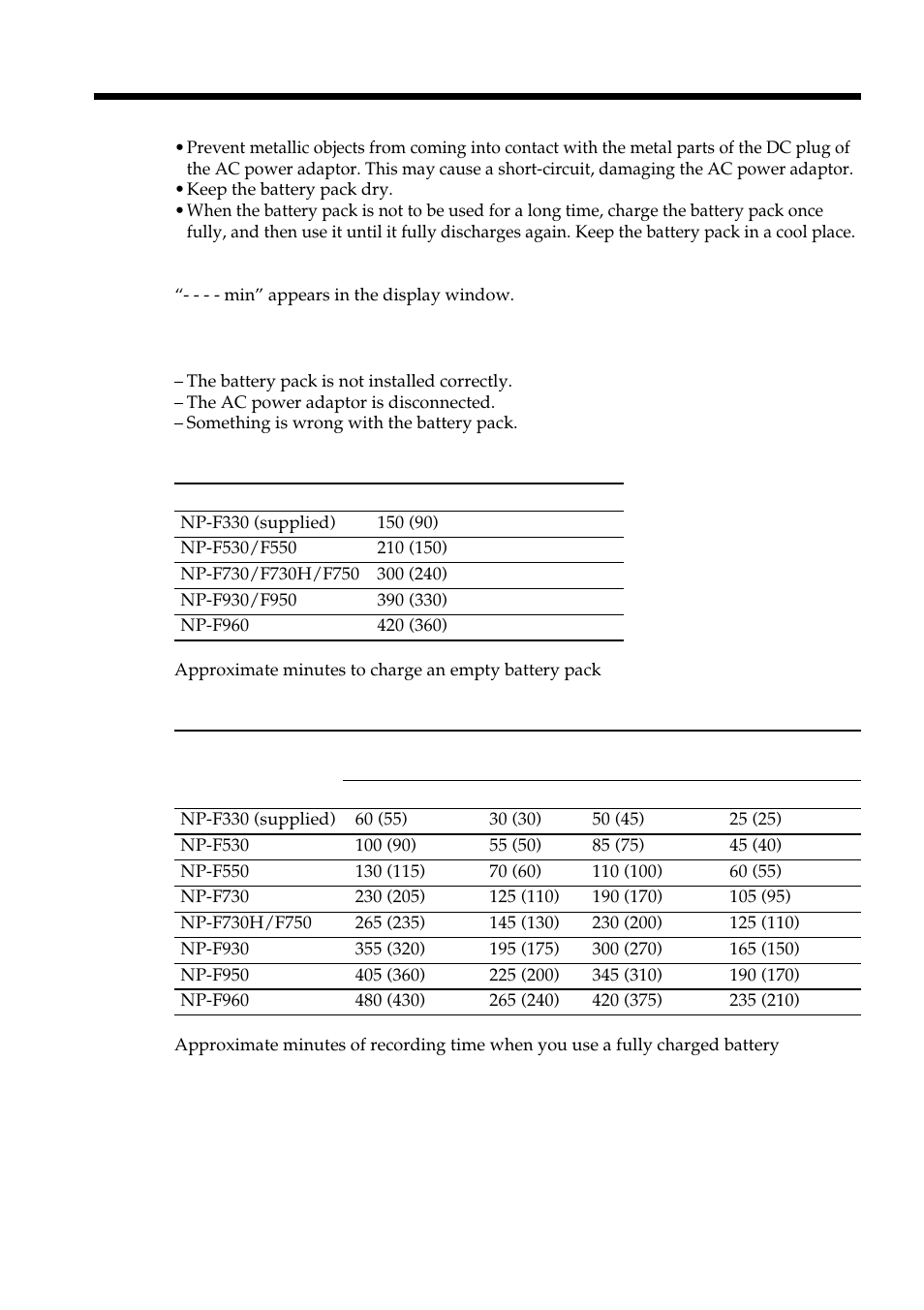 Step 2 preparing the power supply | Light & Motion DSR-PD150 User Manual | Page 12 / 172