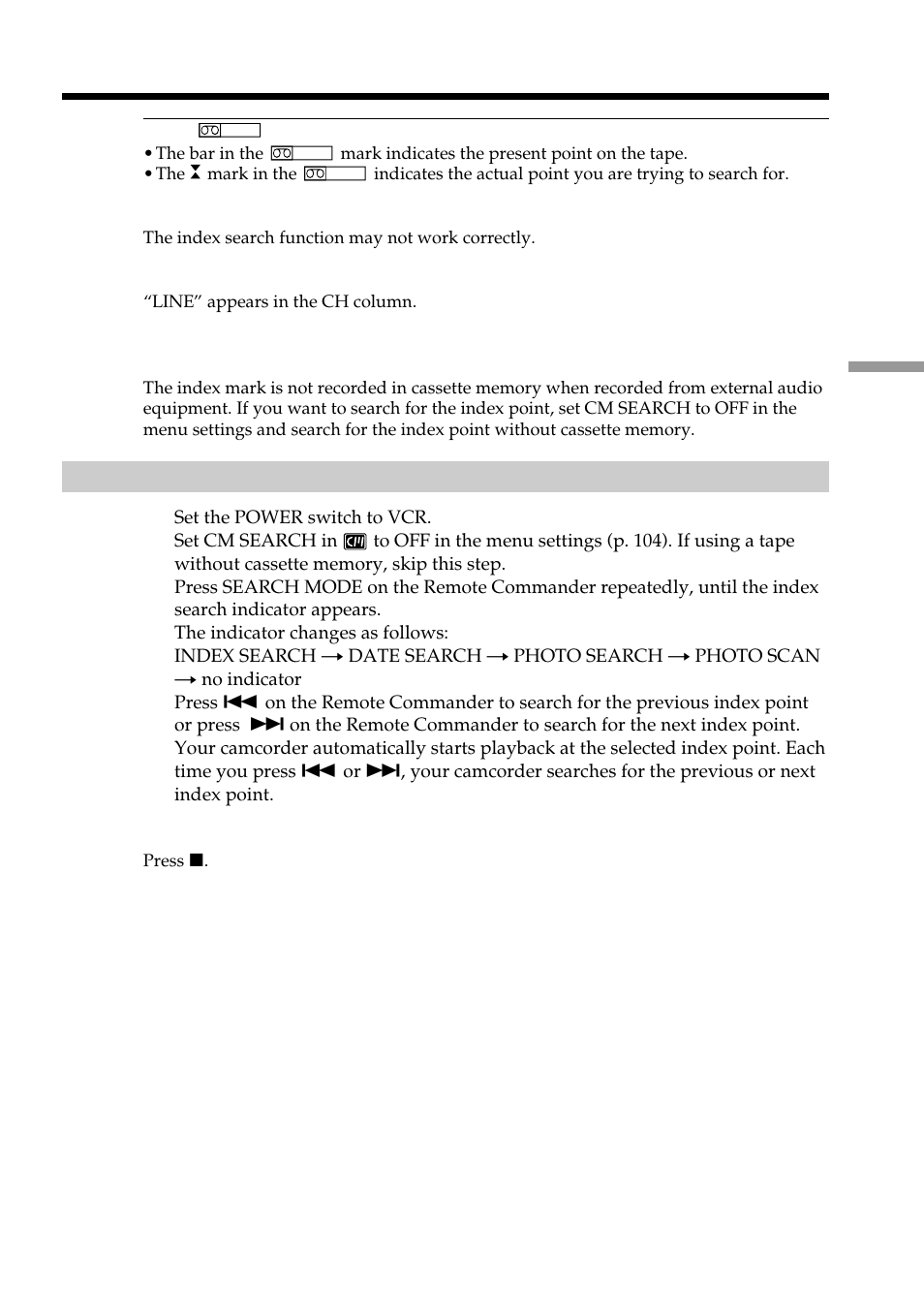 Light & Motion DSR-PD150 User Manual | Page 65 / 172
