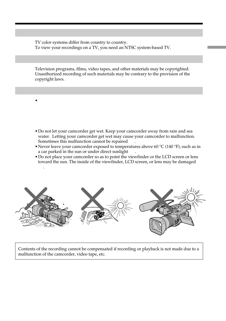 Light & Motion DSR-PD150 User Manual | Page 7 / 172