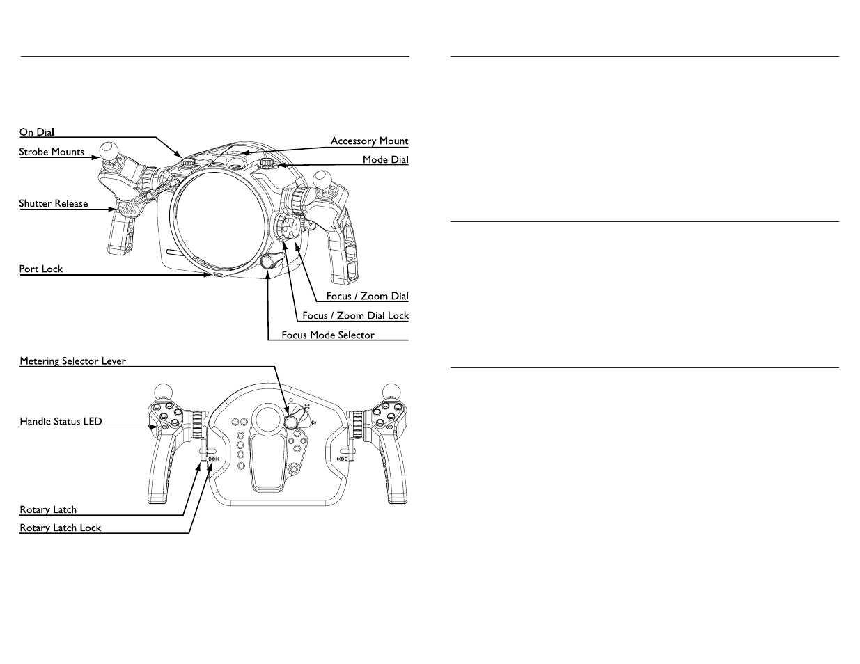 First time use, Camera preparation, Battery board | Getting started | Light & Motion TITAN D100 User Manual | Page 3 / 14