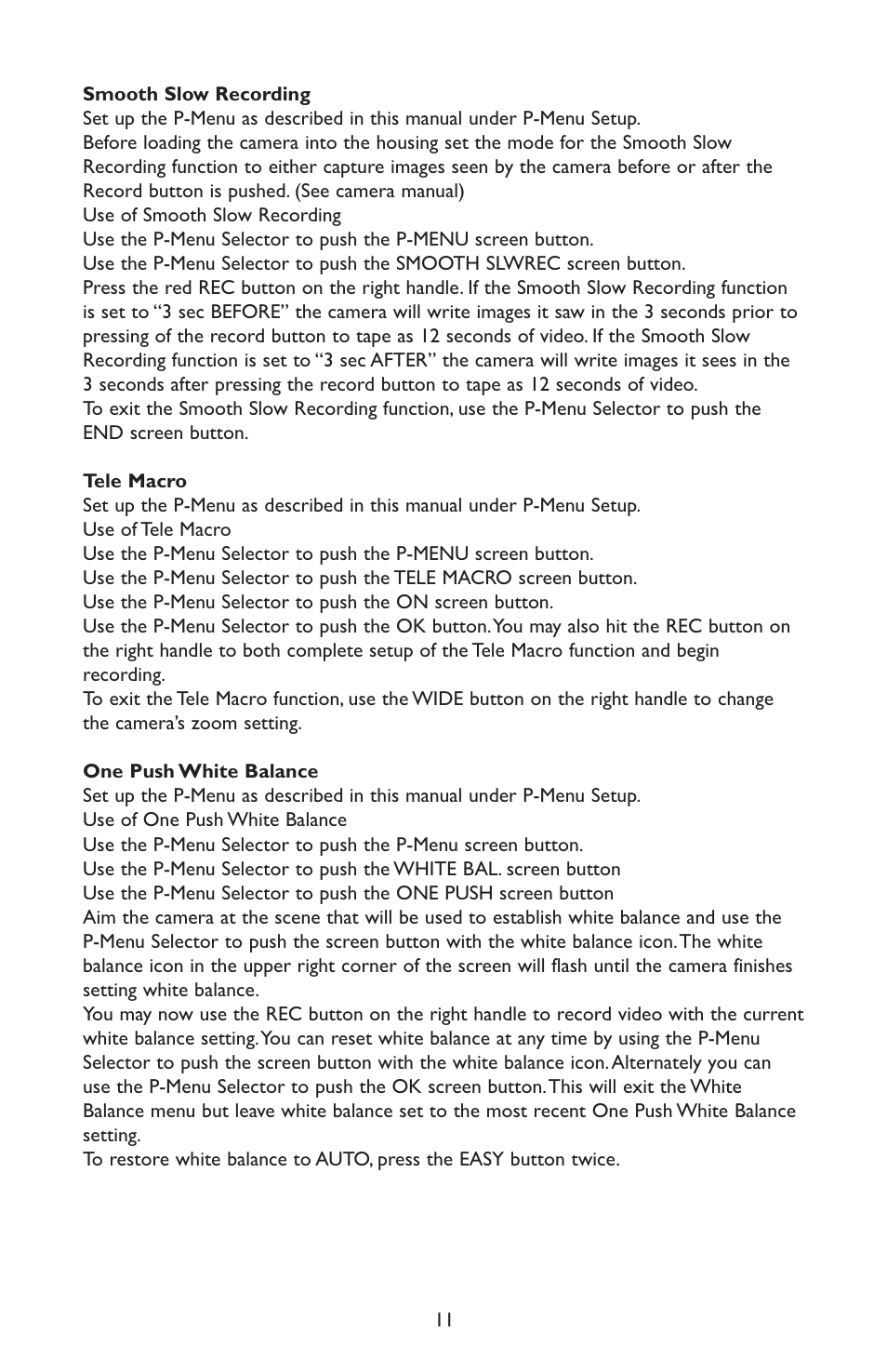 Light & Motion HC3 User Manual | Page 11 / 24