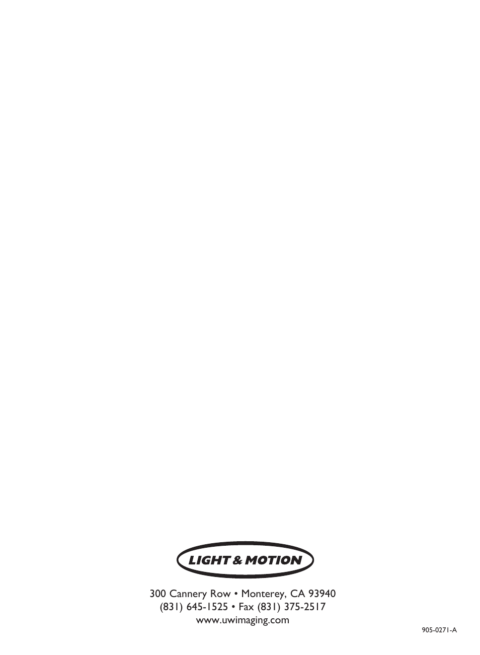Light & Motion BLUEFIN HC7 User Manual | Page 32 / 32