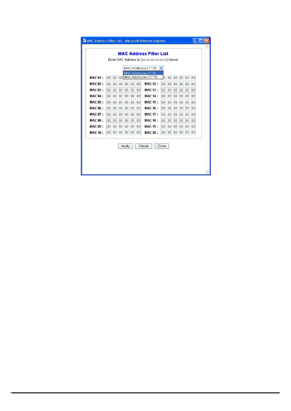 Link electronic Wireless 802.11g AP Router User Manual | Page 23 / 34