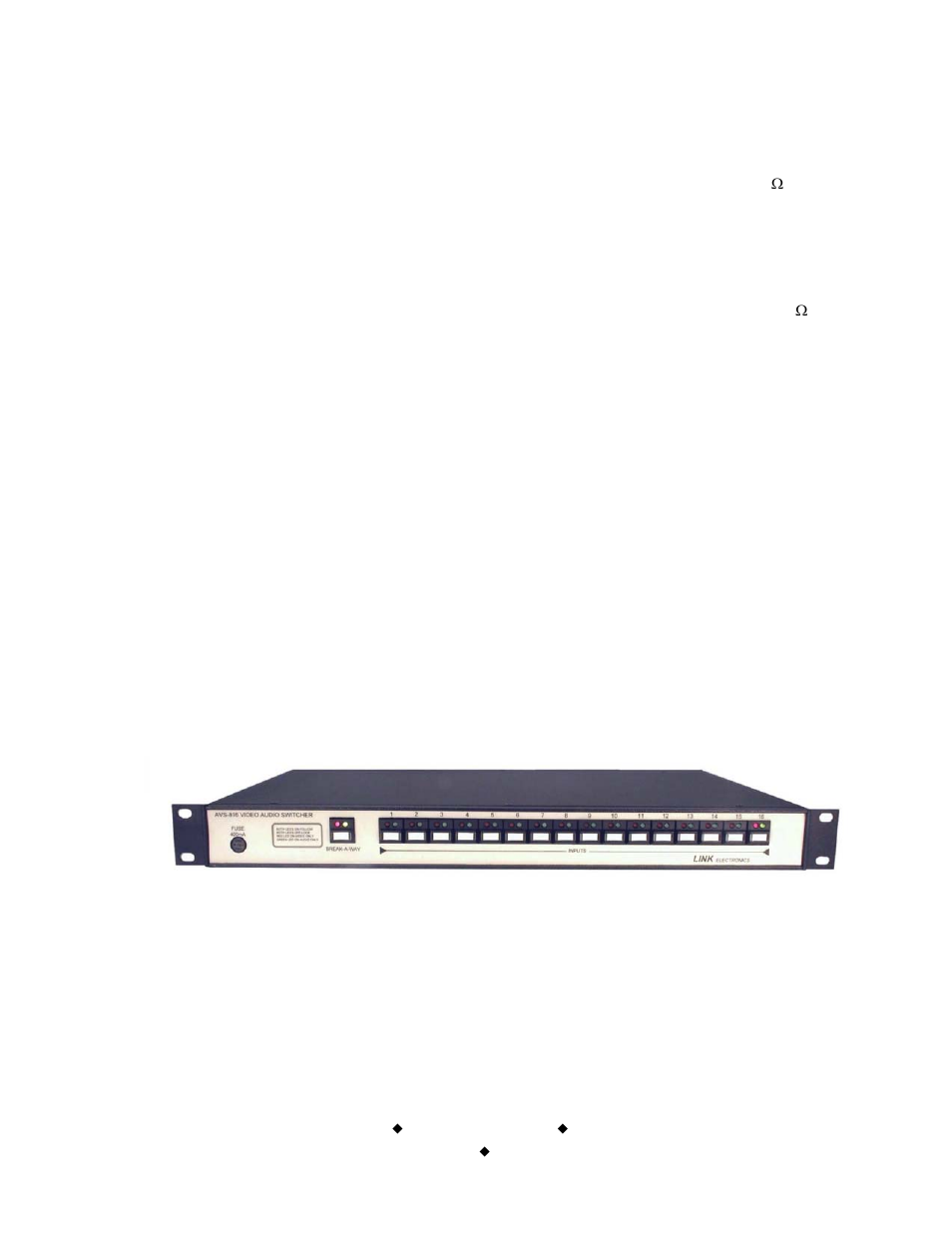 Link | Link electronic 816-OP/B User Manual | Page 2 / 2