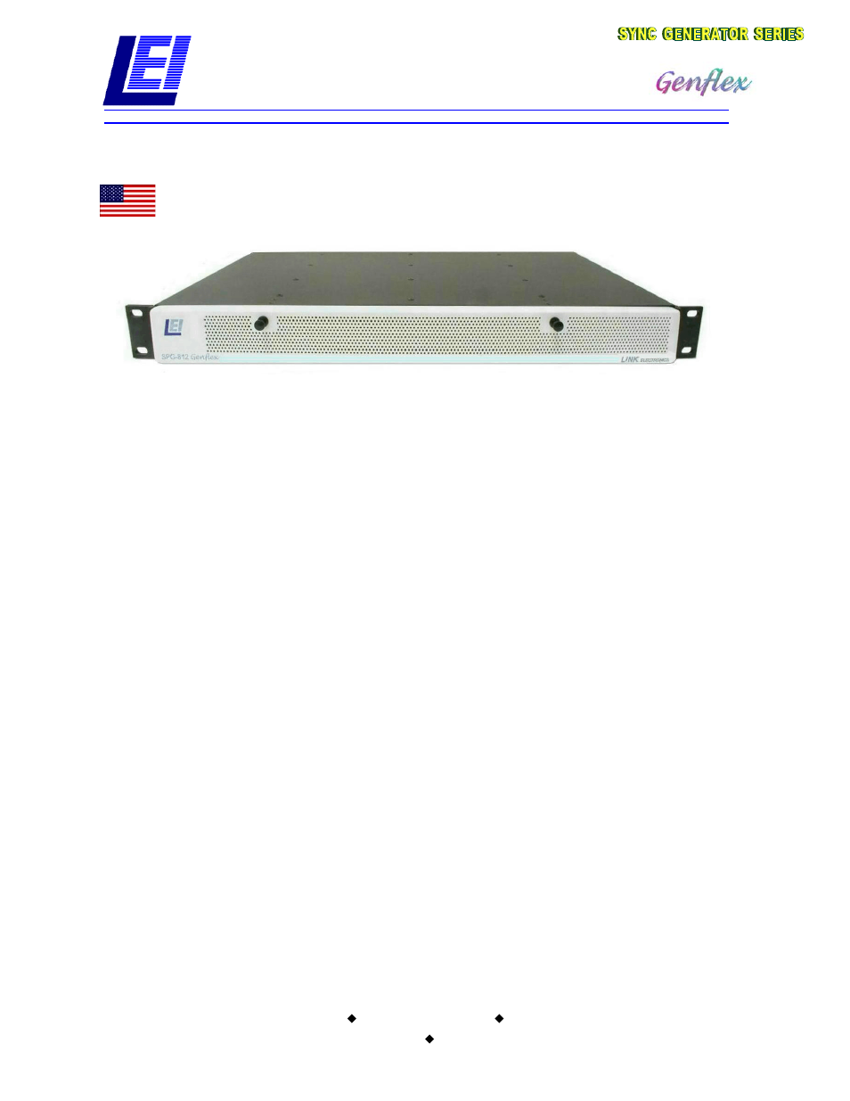 Link electronic Genflex SPG-812/SA User Manual | 2 pages