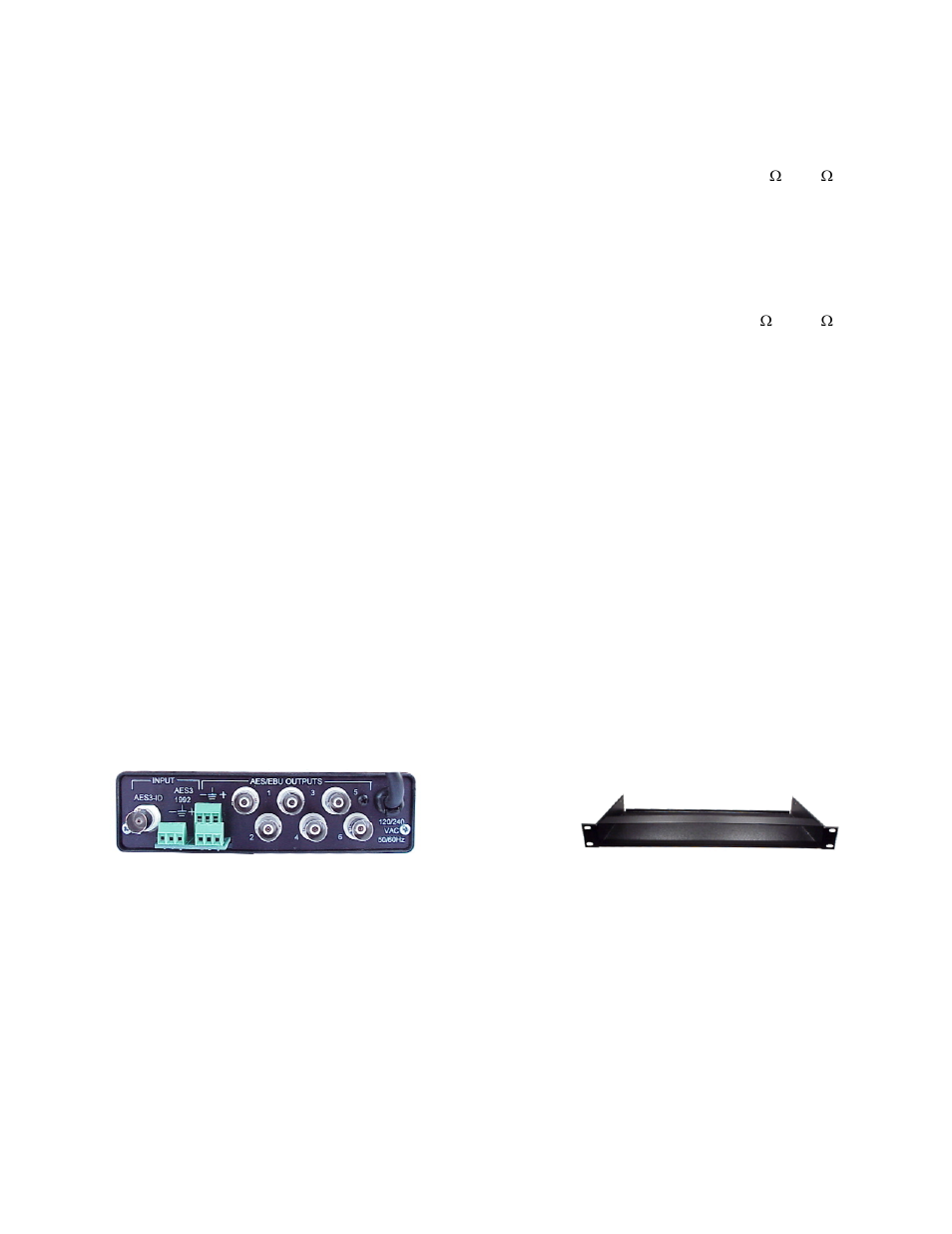 Link | Link electronic AES/EBU DIGITAL AUDIO DA LEI-540 User Manual | Page 2 / 2
