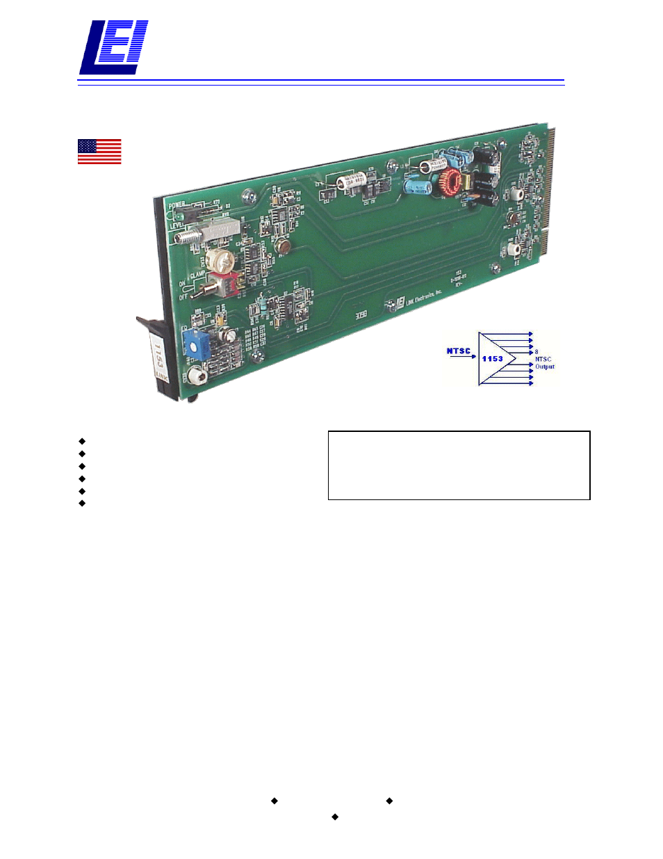 Link electronic DigiFlex 1153 User Manual | 2 pages
