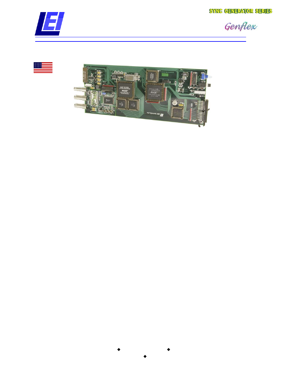 Link electronic Genflex 812-OP/G User Manual | 2 pages