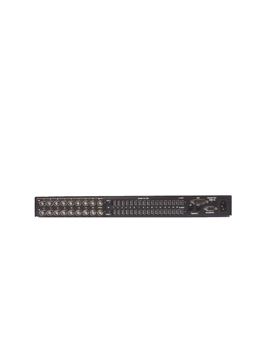 Link electronic AVS-816/HDA User Manual | Page 2 / 2