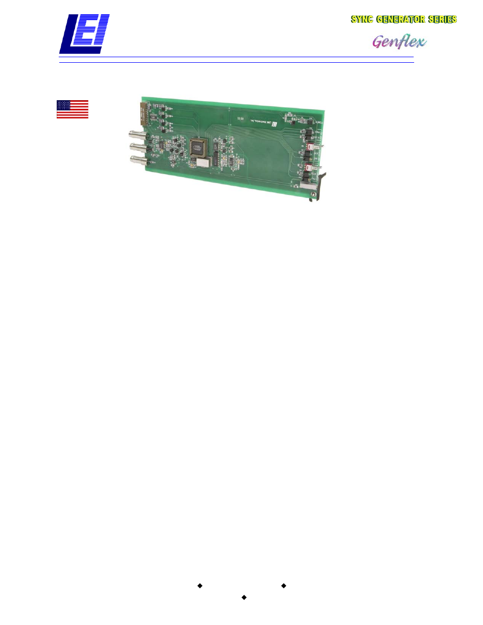 Link electronic Genflex 812-OP/D User Manual | 2 pages