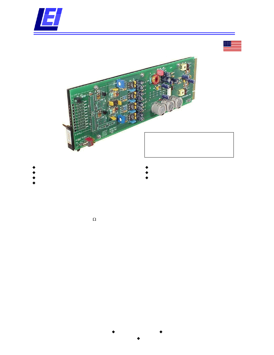 Link electronic DigiFlex 1650 User Manual | 2 pages