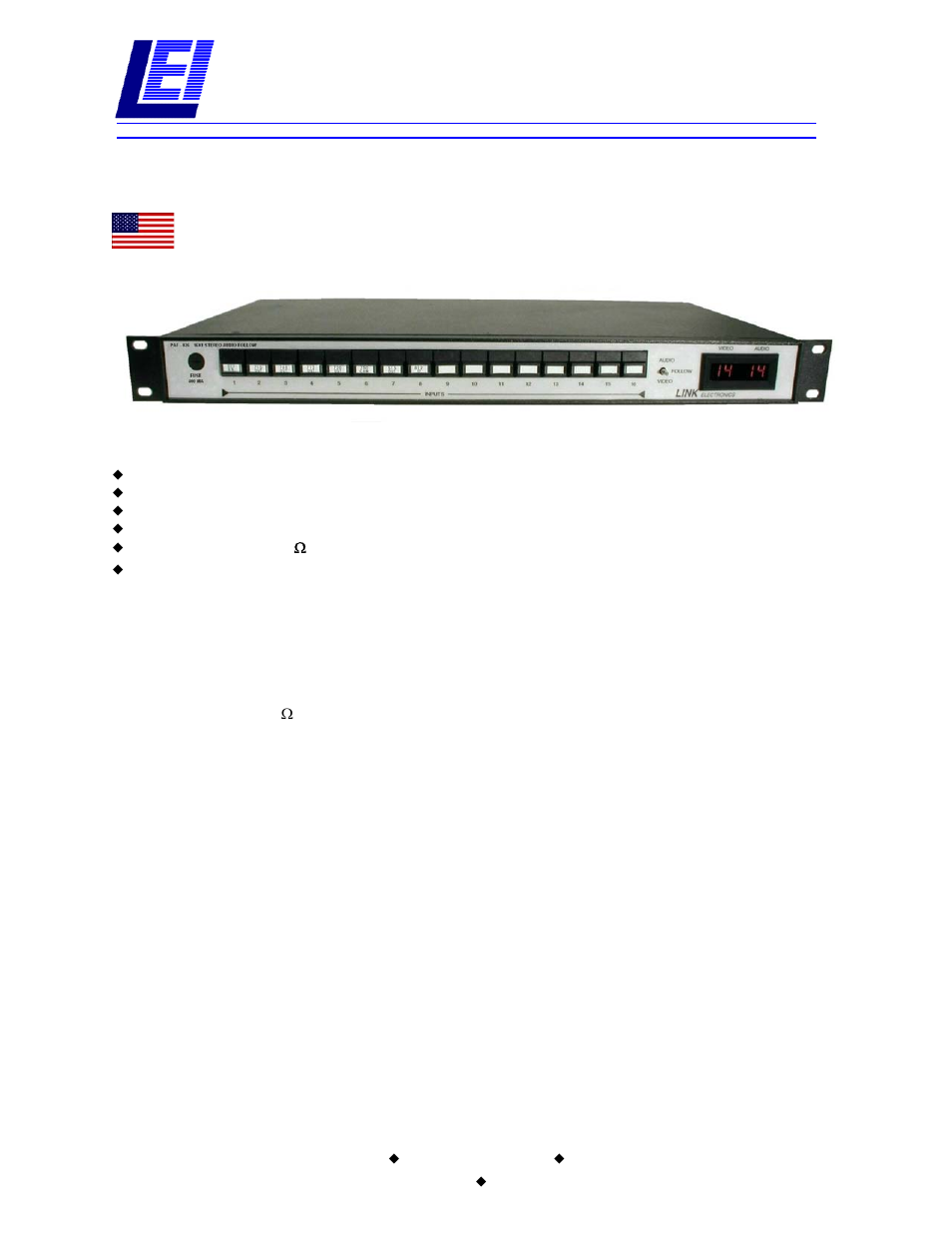 Link electronic PAF-826 User Manual | 2 pages