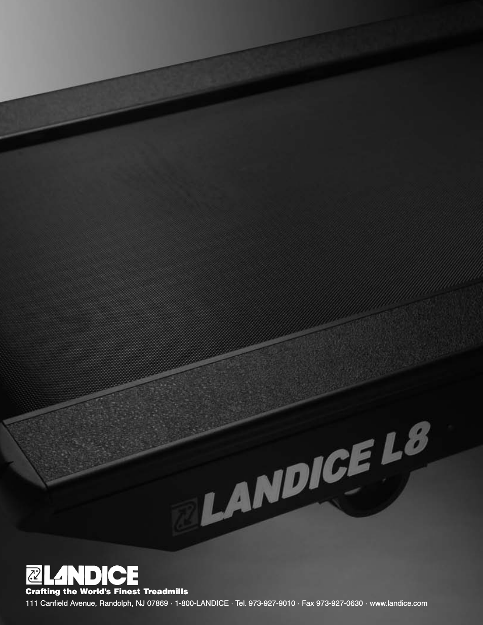 Landice Finest Treadmills User Manual | Page 19 / 19