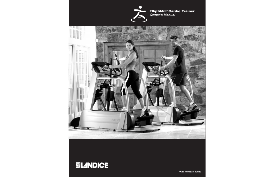 Landice 82020 User Manual | 17 pages