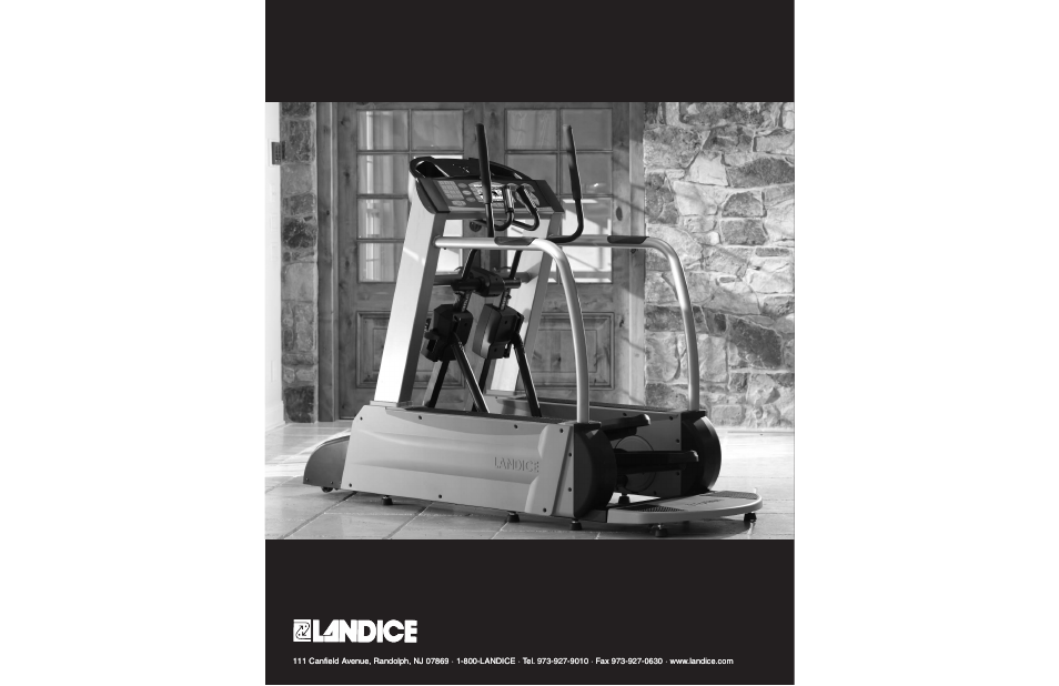 Landice 82020 User Manual | Page 17 / 17