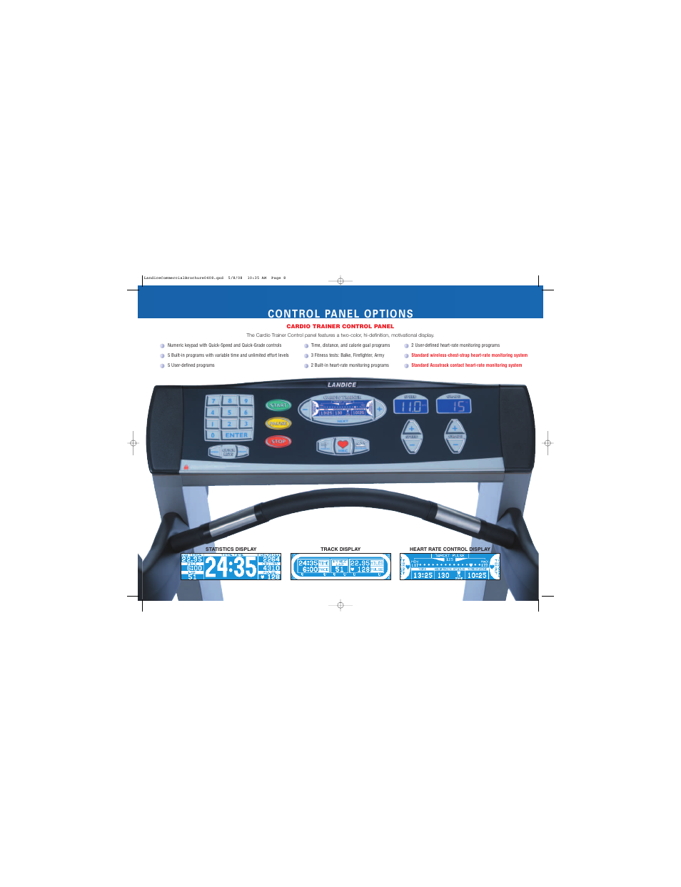 Landice L9 User Manual | Page 7 / 10