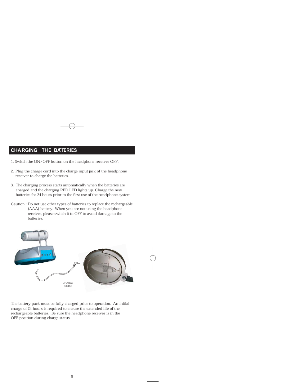 Cha rging the batteries | LTB Audio Systems LTB-WRST User Manual | Page 5 / 10