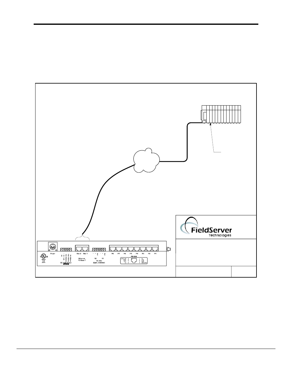 Hardware connections | Liebert FS-8704-02 User Manual | Page 5 / 20
