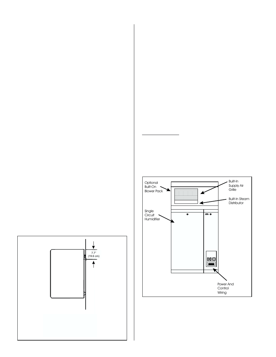 Blower packs 2, Blower packs | Liebert SGH STEAM SL-14050 User Manual | Page 4 / 16