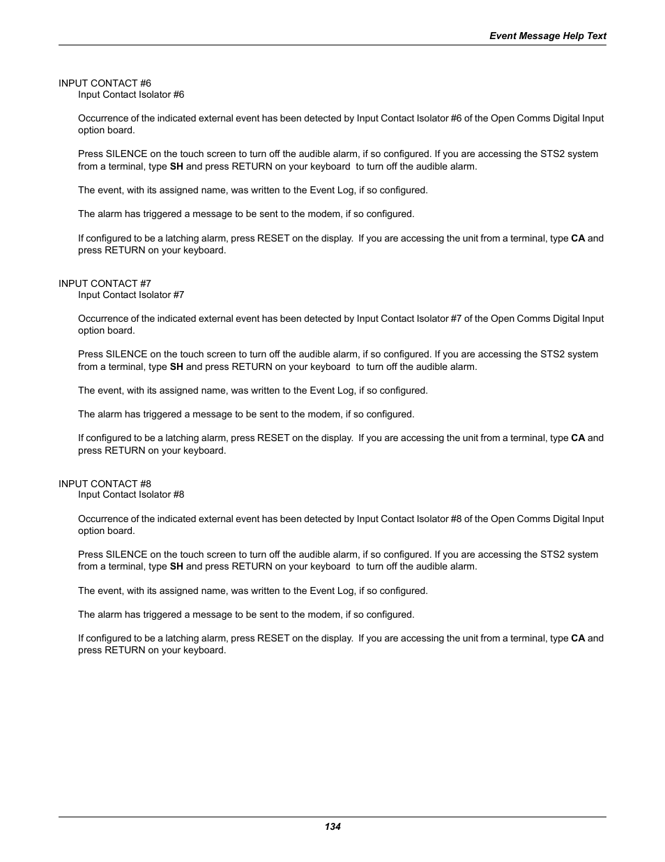 Liebert POWER PROTECTION STATIC TRANSFER SWITCH User Manual | Page 142 / 152