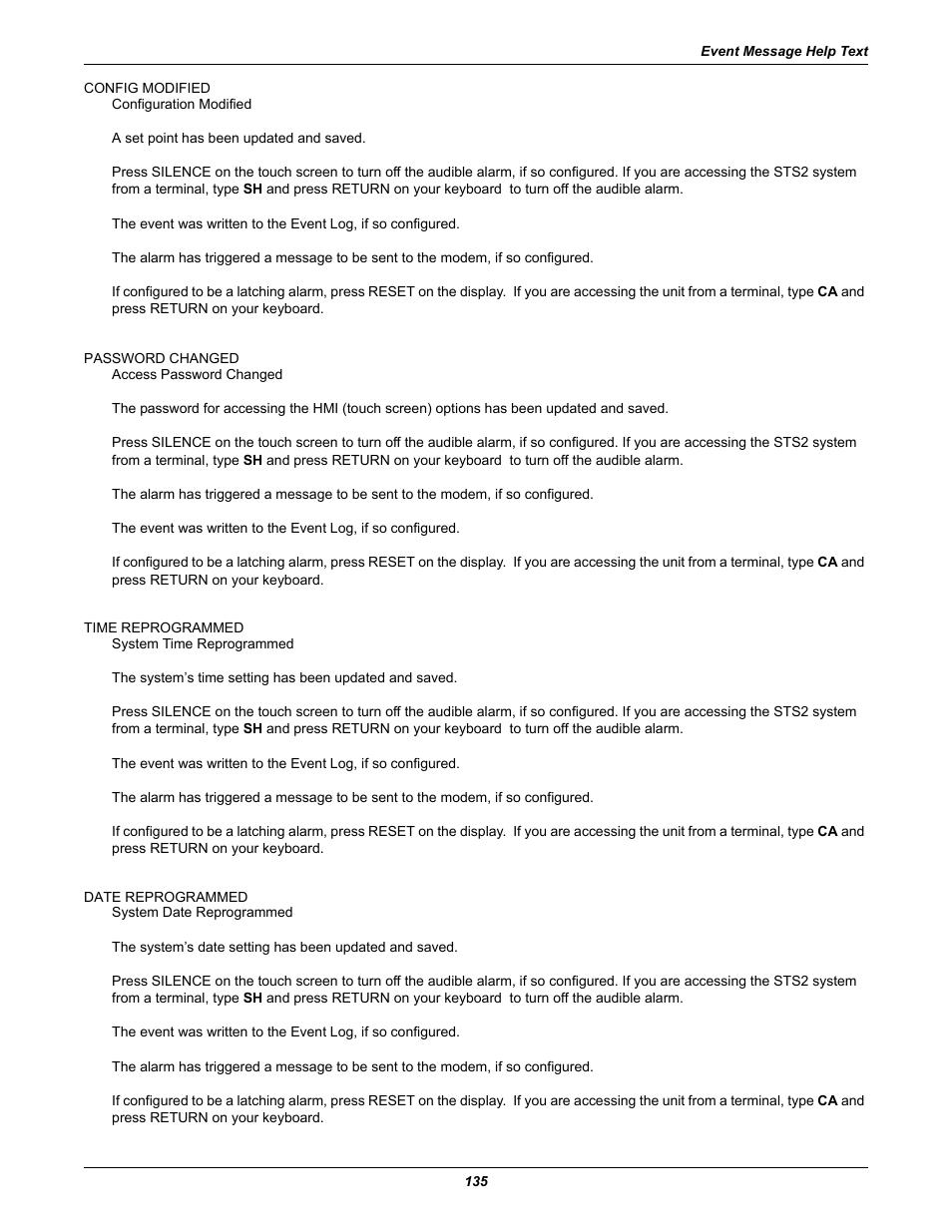 Liebert POWER PROTECTION STATIC TRANSFER SWITCH User Manual | Page 143 / 152