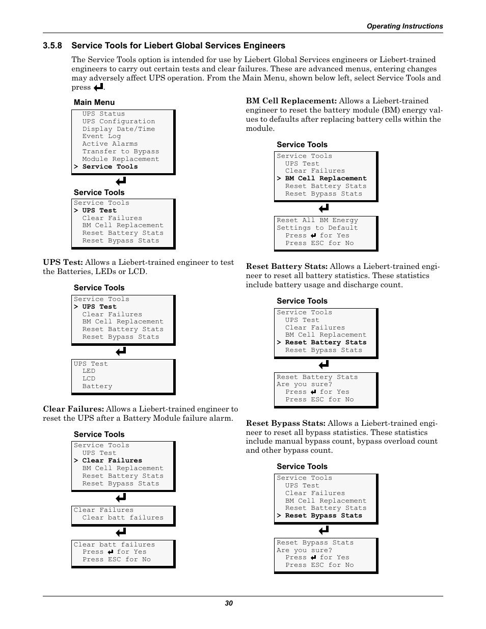 Liebert NfinityTM User Manual | Page 34 / 44