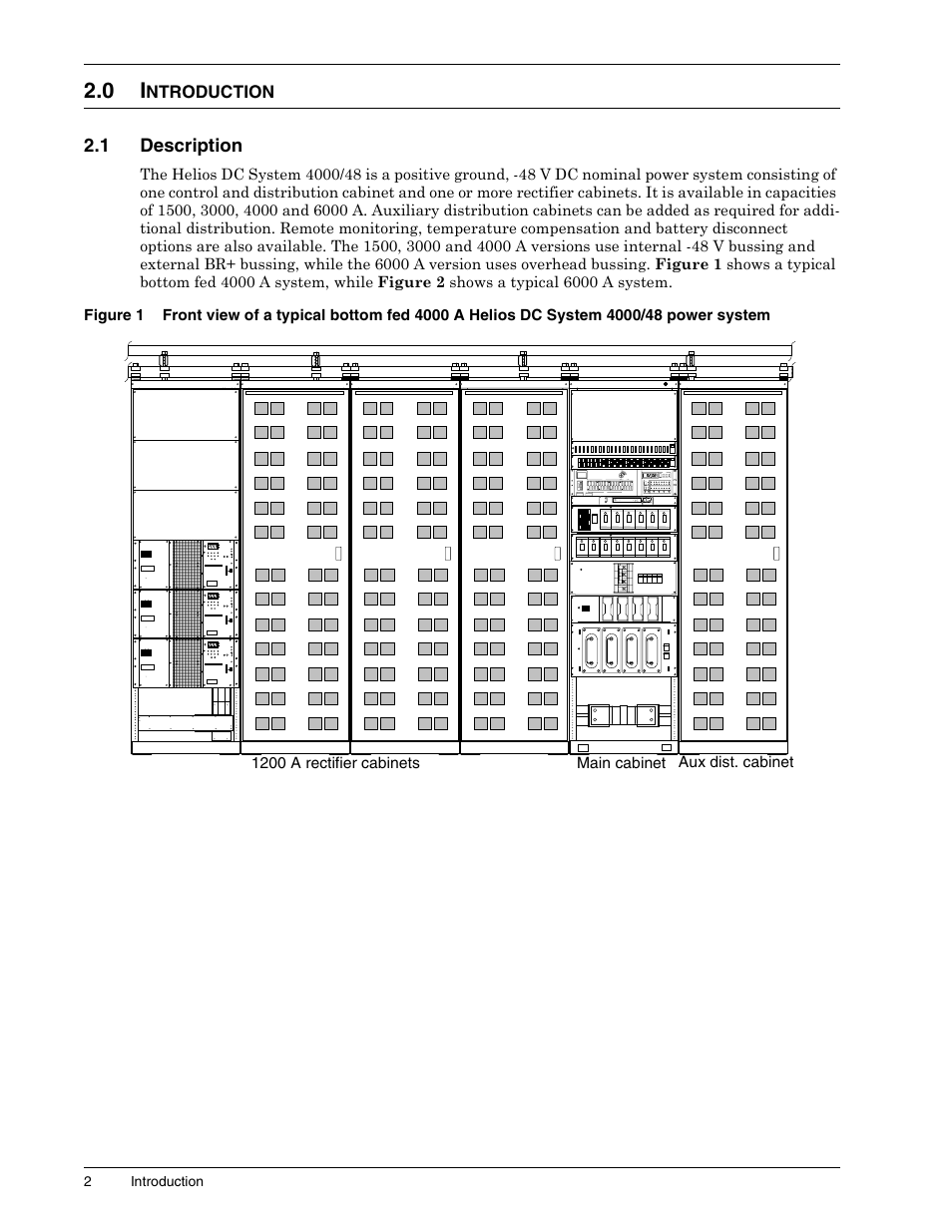 0 introduction, 1 description, Ntroduction | Description | Liebert 1500 User Manual | Page 8 / 59