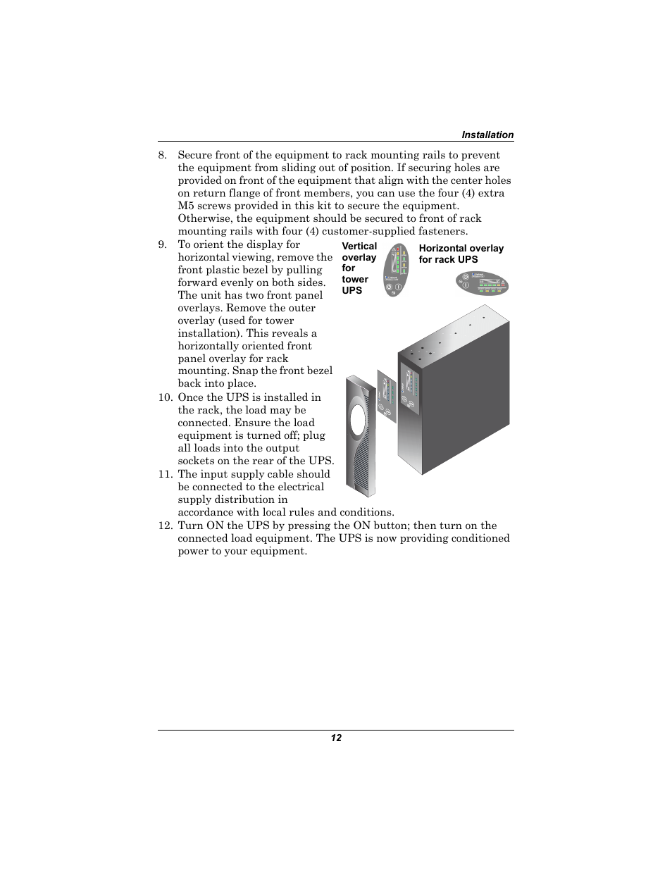 Liebert 230V User Manual | Page 16 / 40