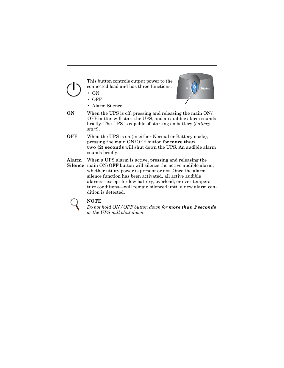 Liebert PSP User Manual | Page 15 / 32