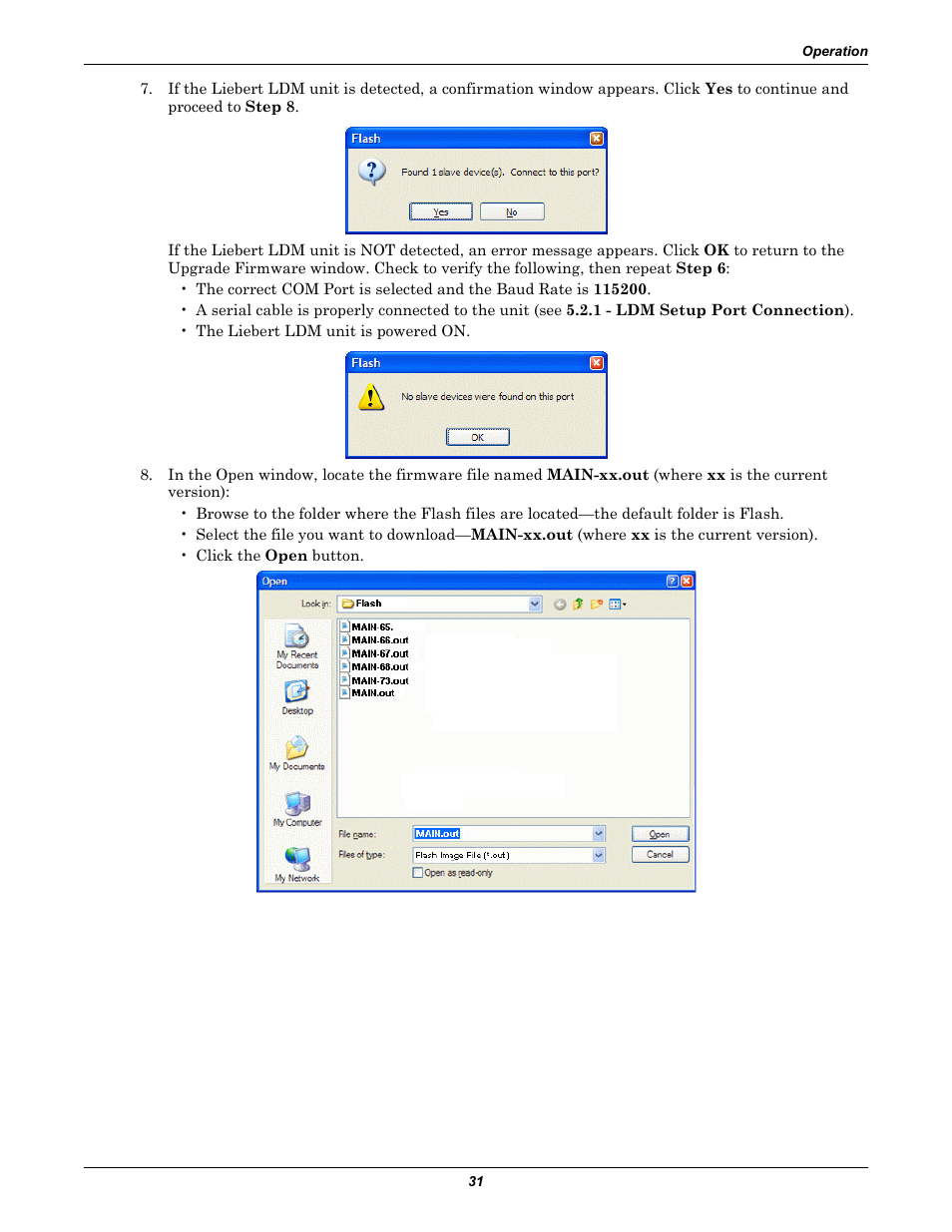 Liebert Distribution Monitoring LDM User Manual | Page 35 / 40