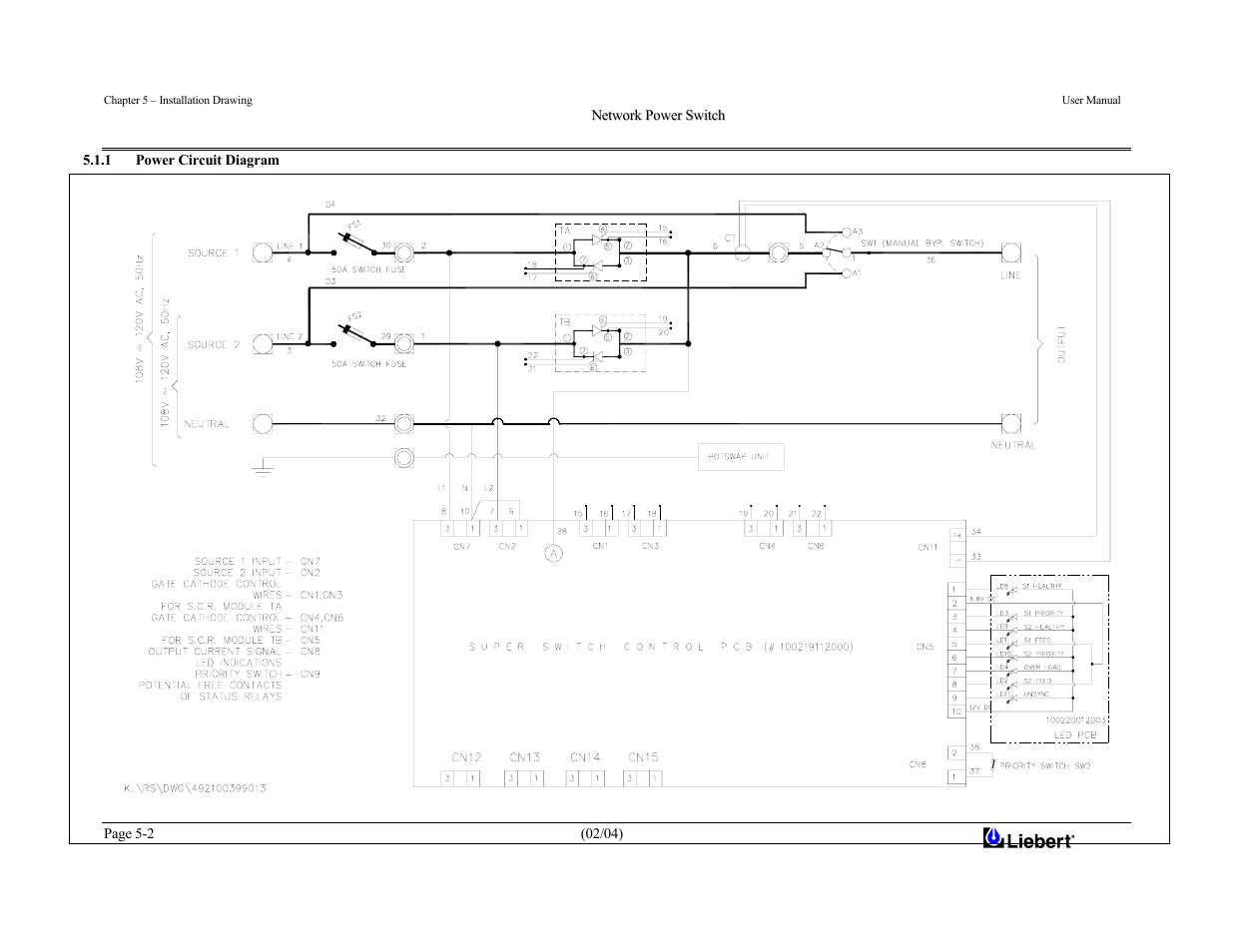 Liebert 110V User Manual | Page 28 / 31
