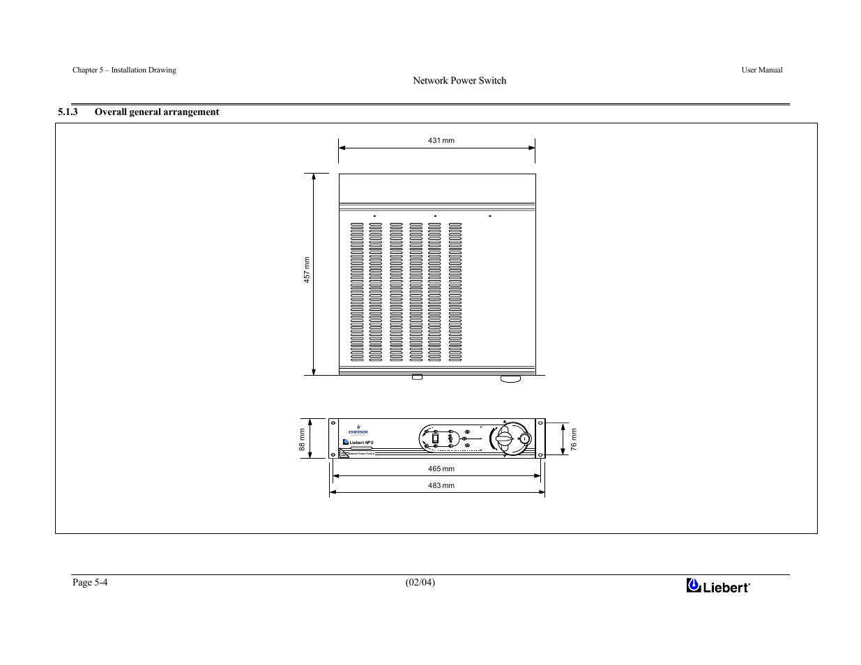 Liebert 110V User Manual | Page 30 / 31