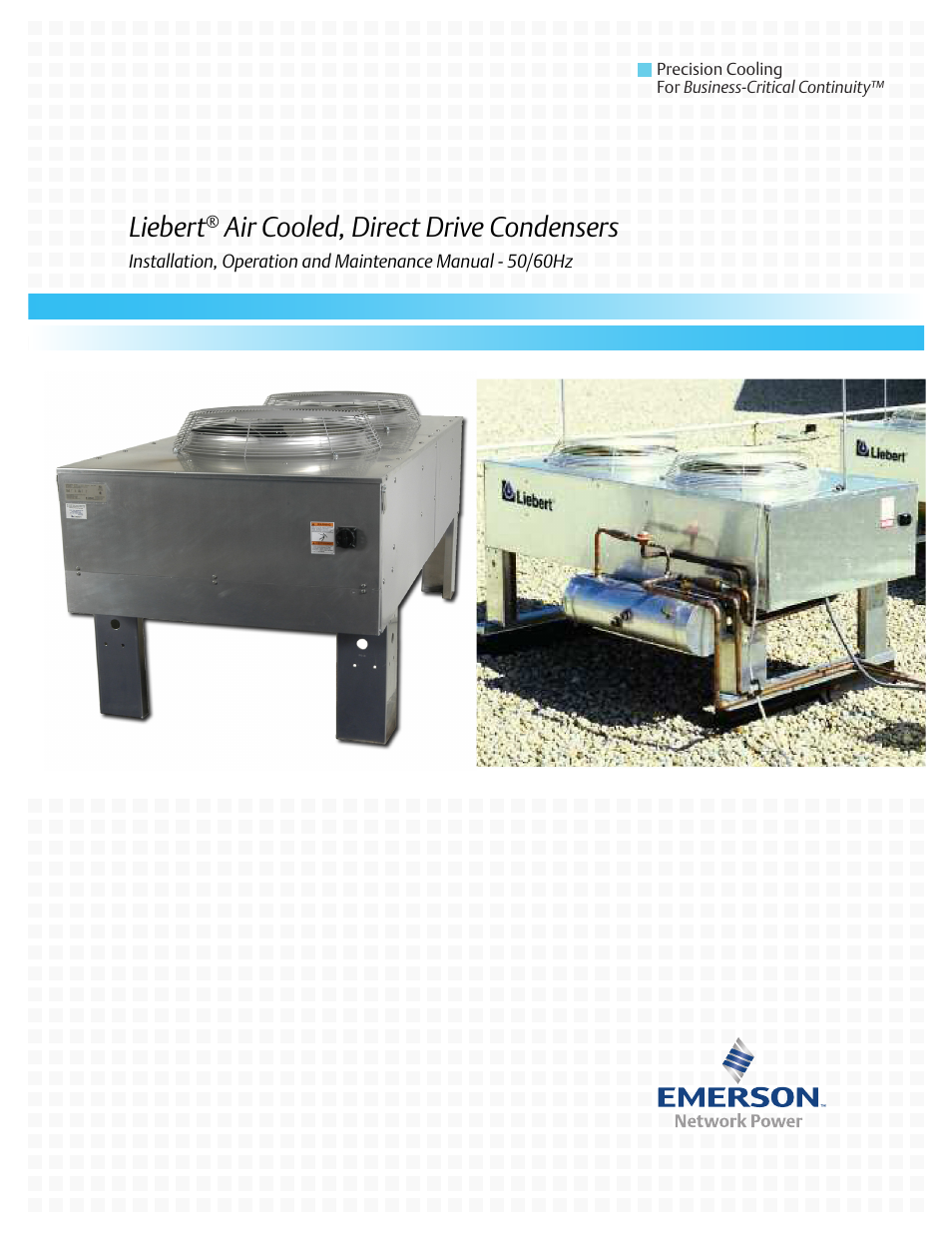 Liebert Air Cooled User Manual | 44 pages