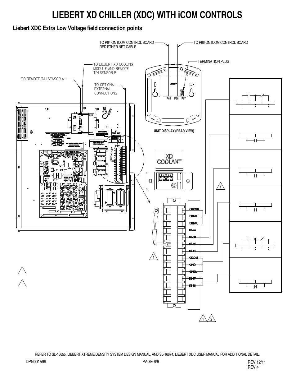 Liebert xd chiller (xdc) with icom controls, Page 6/6 | Liebert Libert XD Chiller (XDC) With iCOM Controls DPN001599 REV 12/11 User Manual | Page 6 / 6