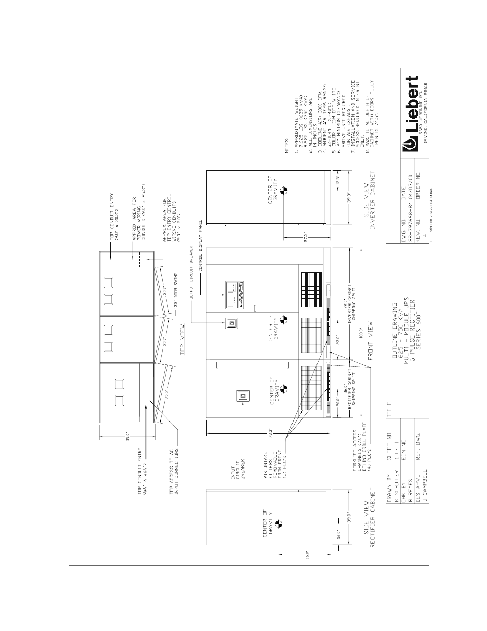 Figure 10 | Liebert 600TTM User Manual | Page 37 / 91