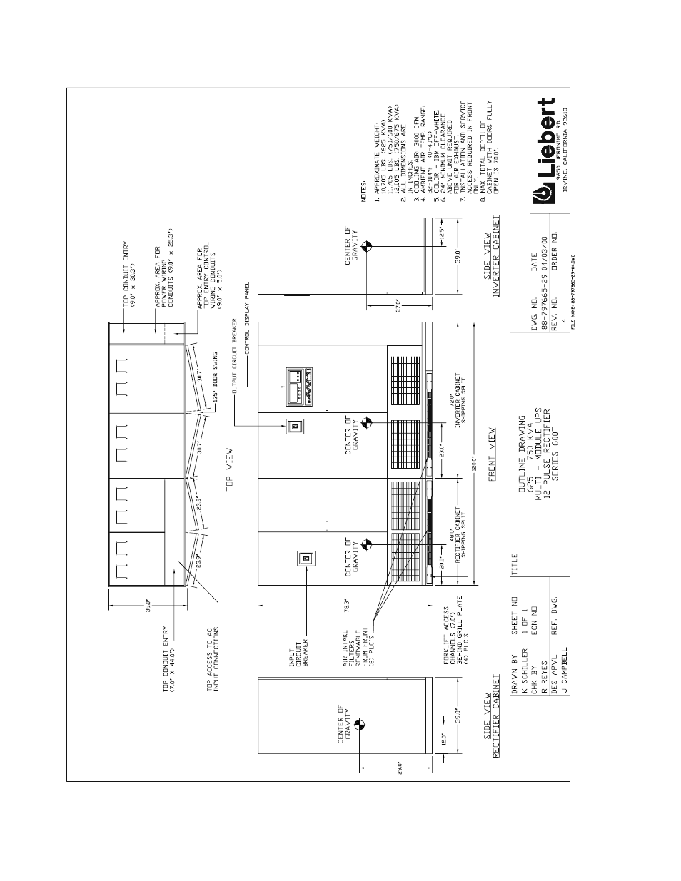 Figure 11 | Liebert 600TTM User Manual | Page 38 / 91