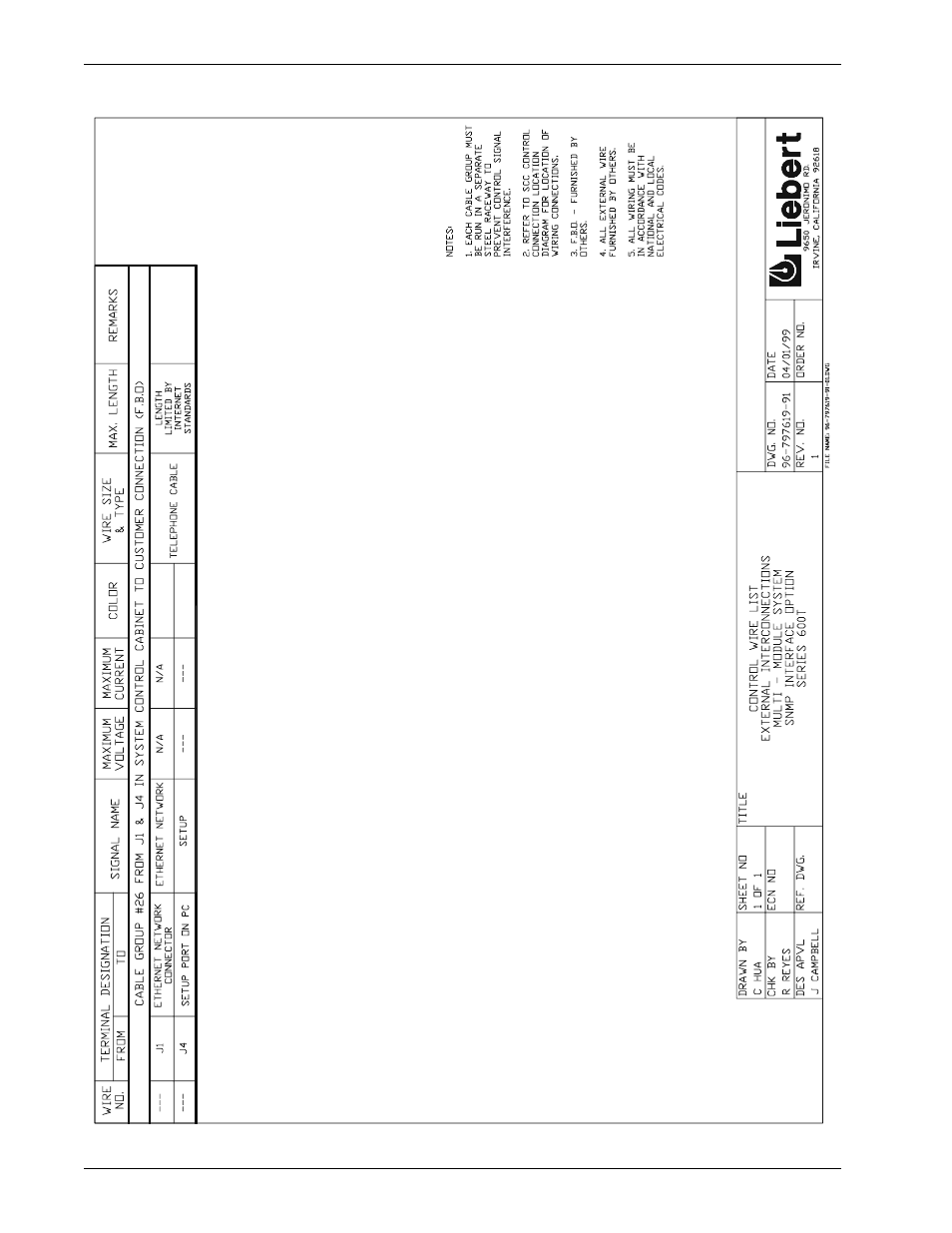 Figure 49, Option wiring, snmp interface | Liebert 600TTM User Manual | Page 76 / 91