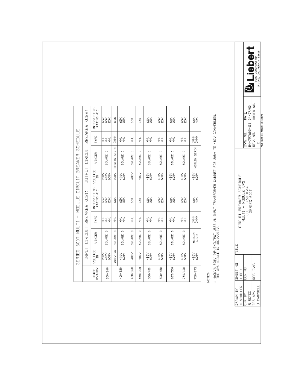 Figure 56 | Liebert 600TTM User Manual | Page 83 / 91