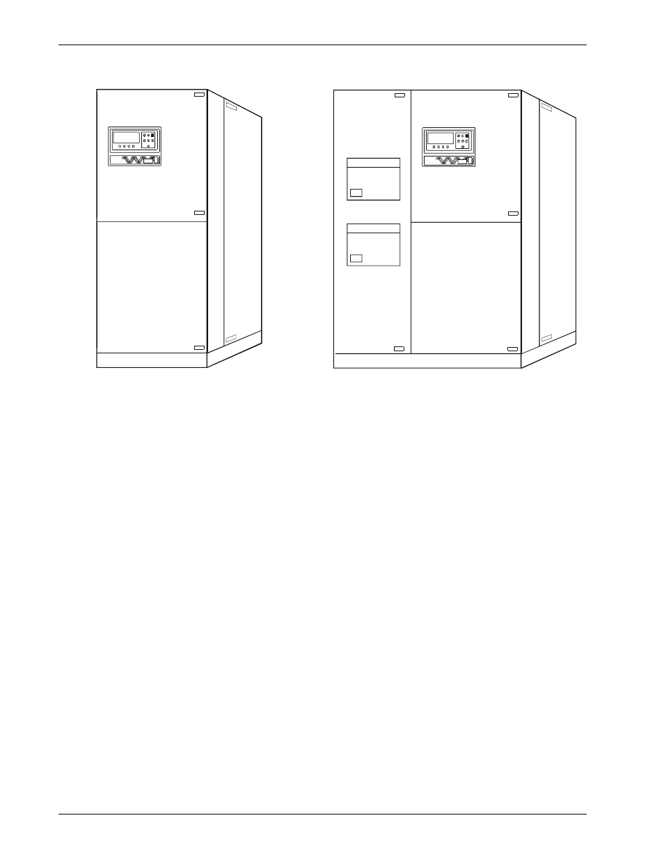 Figure 3 system control cabinets (sccs), Types of system control cabinets (sccs), Figure 3 | System control cabinets (sccs) | Liebert Series 600T User Manual | Page 12 / 128