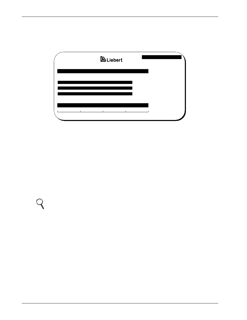 3 walk-in display screen, Figure 21 walk-in display screen during start-up, Walk-in display screen | Figure 21, Walk-in display screen during start-up | Liebert Series 600T User Manual | Page 46 / 128