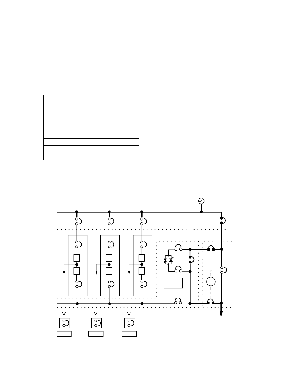 2 modes of operation, 1 load on bypass, Figure 47 load on bypass (ups not available) | Modes of operation, Load on bypass, Figure 47, Load on bypass (ups not available), Scct | Liebert Series 600T User Manual | Page 84 / 128