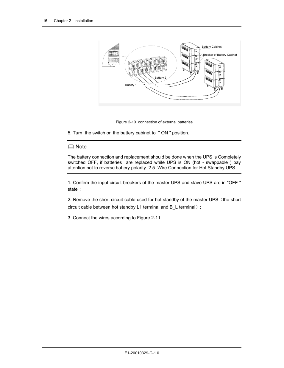 Liebert GXT2 - 3X1 User Manual | Page 16 / 42