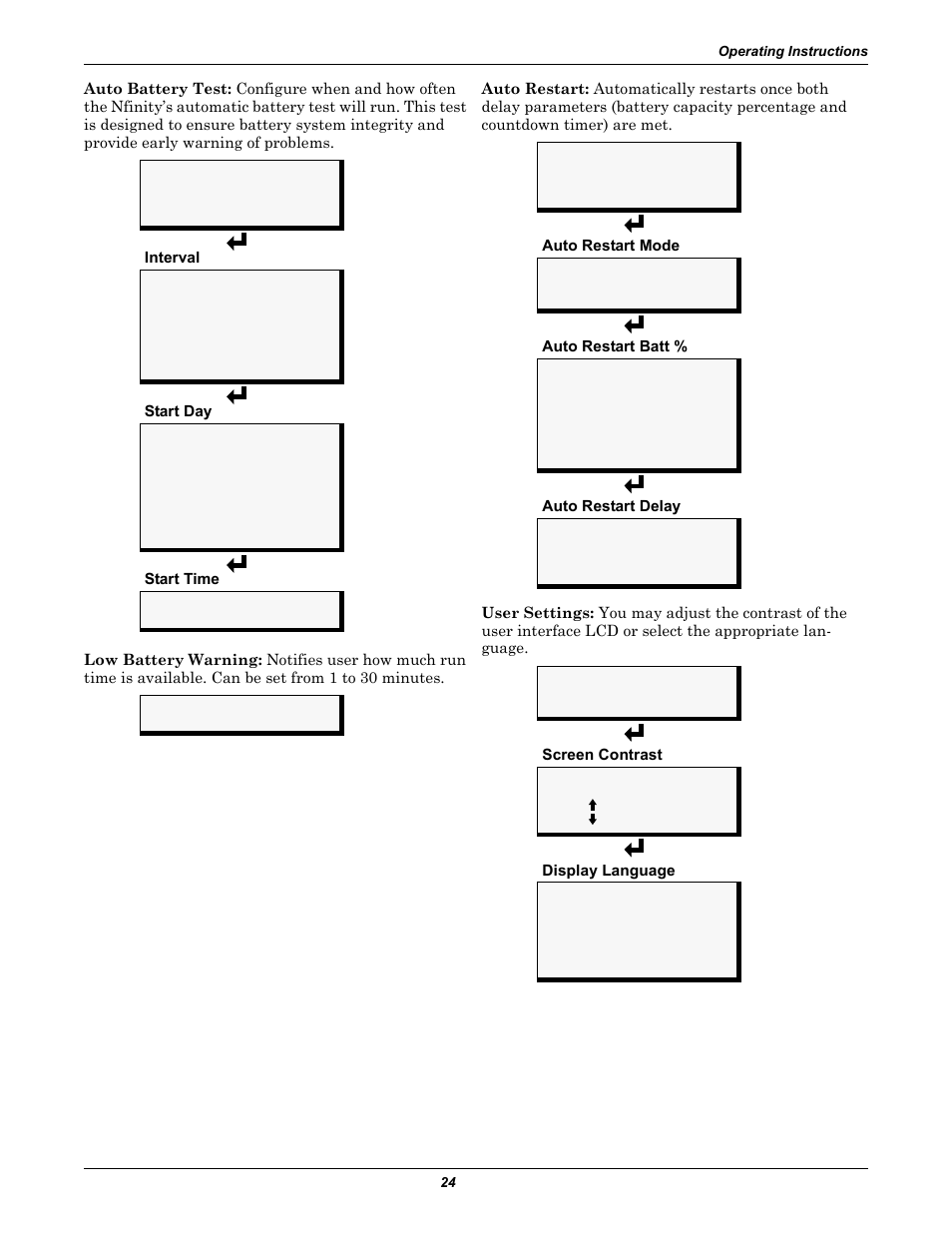 Liebert Nfinity User Manual | Page 28 / 44