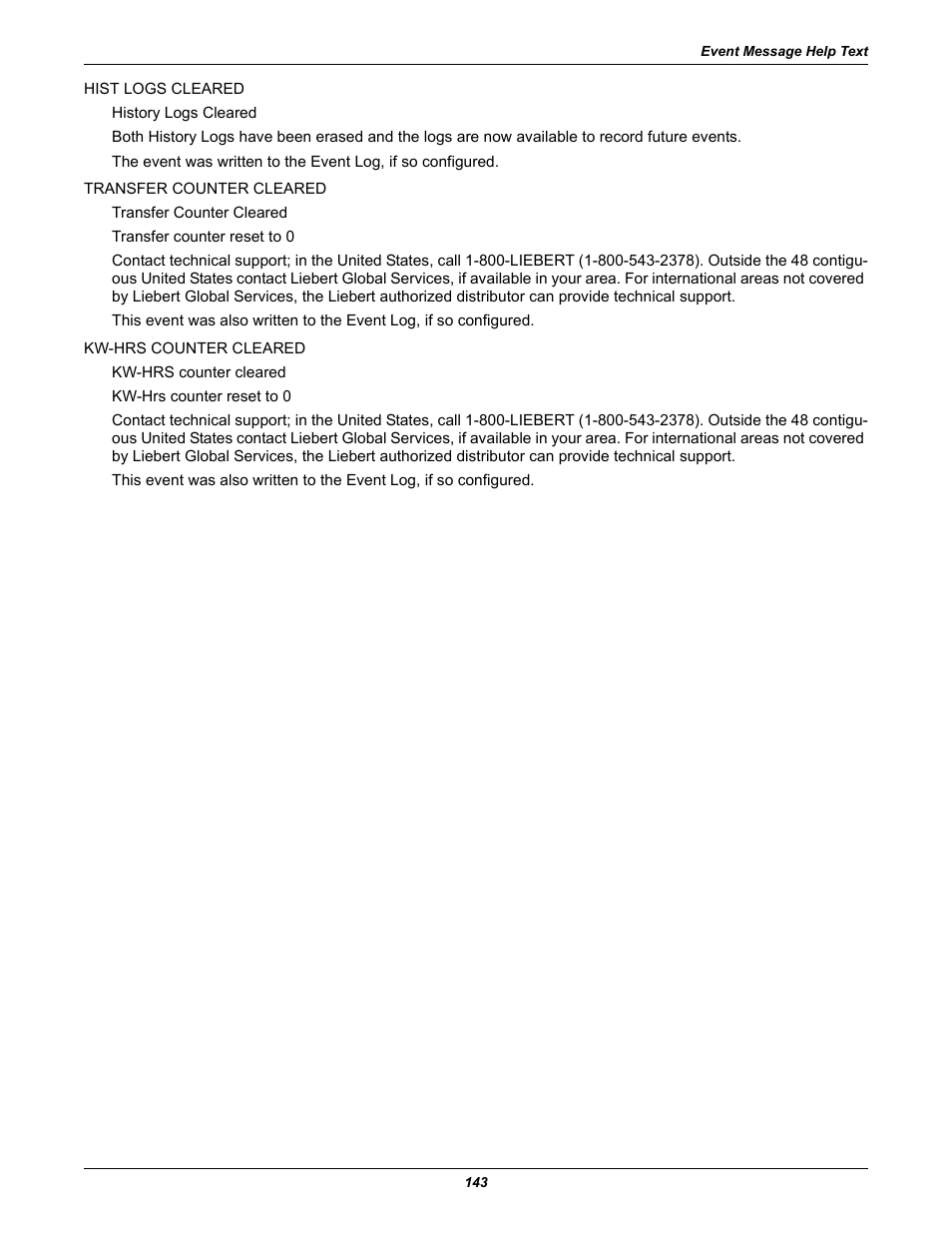 Liebert STS2 User Manual | Page 151 / 156