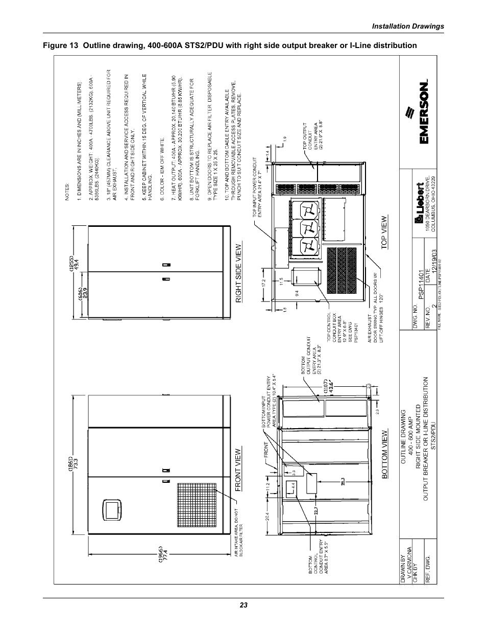 Figures 13 | Liebert STS2 User Manual | Page 31 / 156