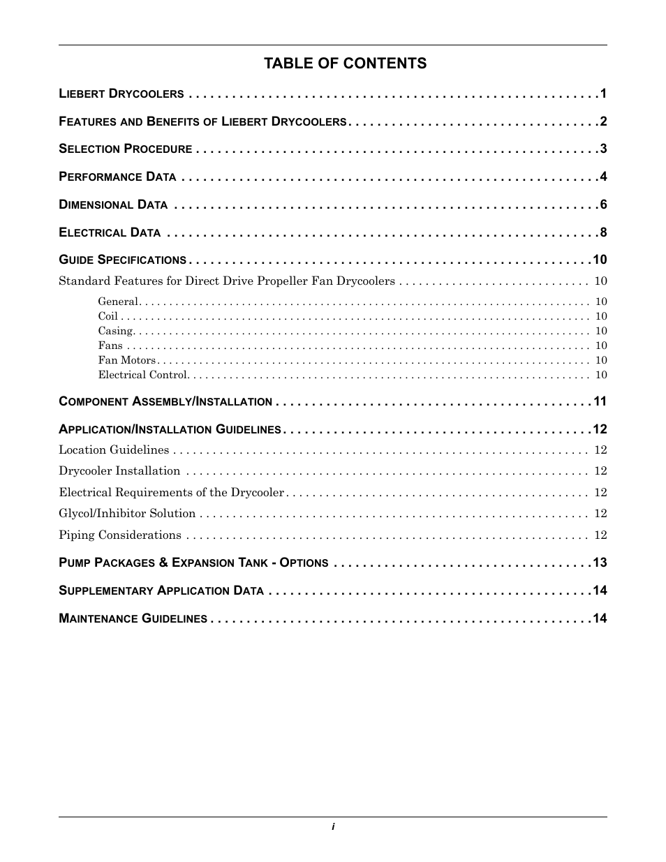 Liebert EMERSON 60 HZ User Manual | Page 3 / 20