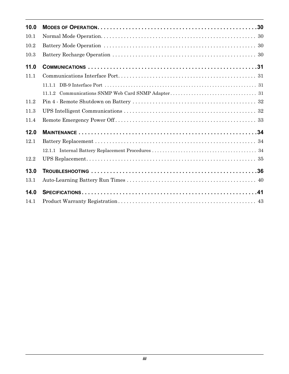 Liebert GXT2-6000 RT208 User Manual | Page 5 / 52