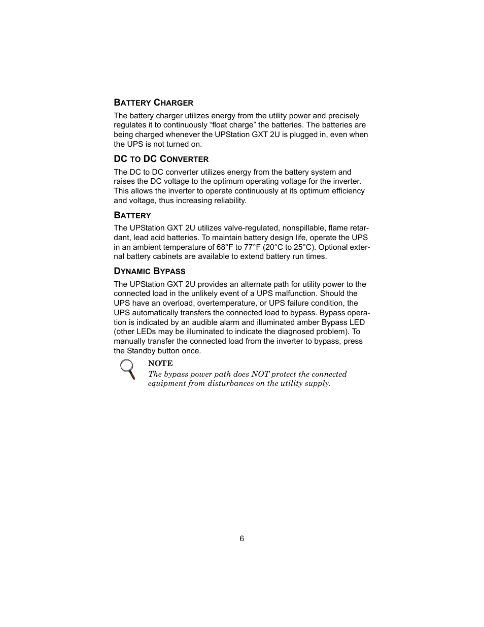 Battery charger, Dc to dc converter, Battery | Dynamic bypass | Liebert 208V User Manual | Page 10 / 40