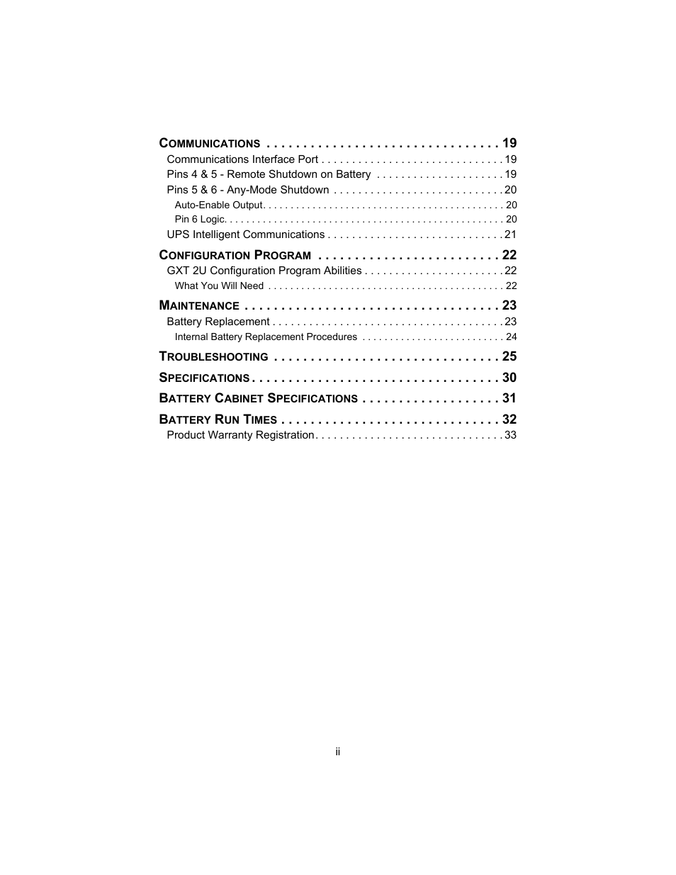 Liebert 208V User Manual | Page 4 / 40