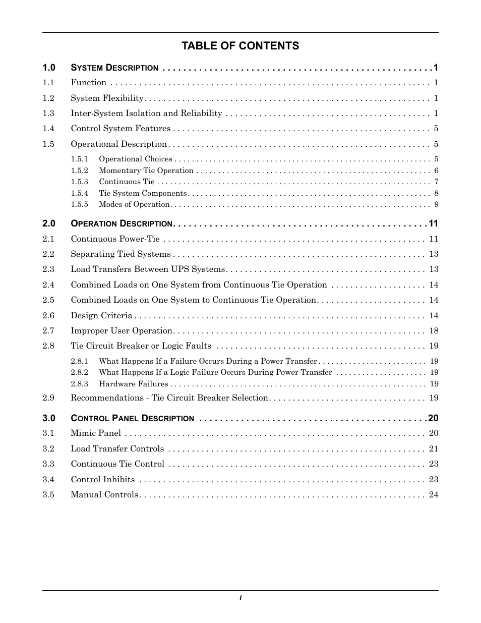 Liebert Series 610 User Manual | Page 3 / 44